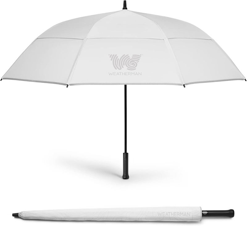 Weatherman Umbrella - Golf Umbrella - Windproof Sports Umbrella Resists Up to 55 MPH Winds - Available in 2 Sizes and 5 Colors - Image 1